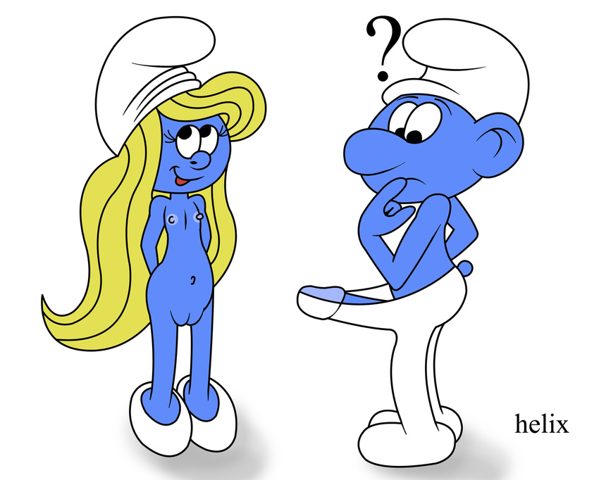 helix smurfette tagme the_smurfs