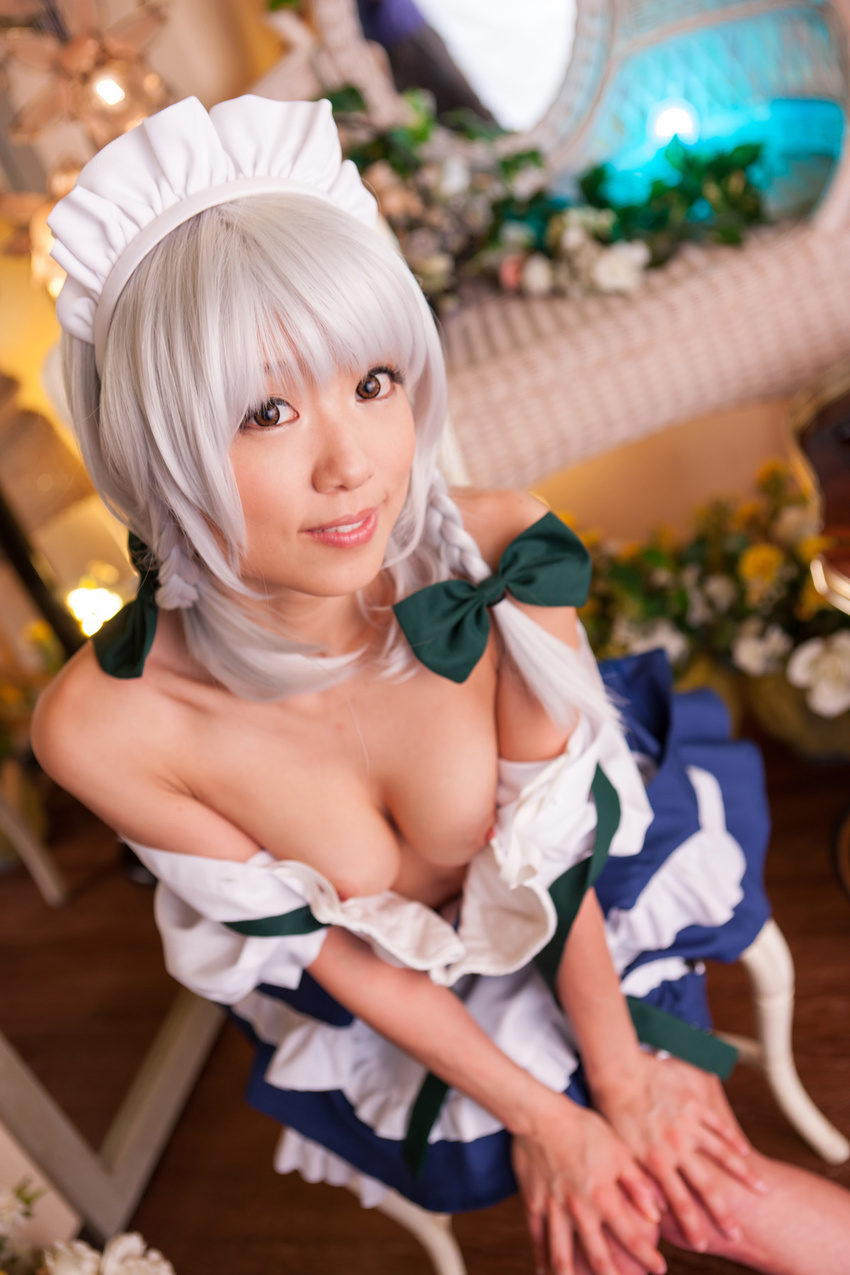 cosplay sakuya_izayoi tagme touhou