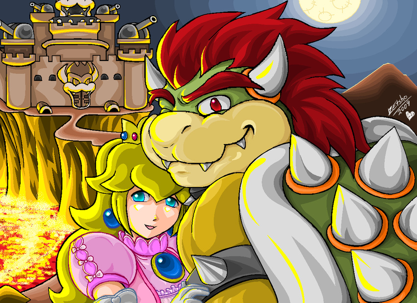 bowser king koopa mario nintendo peach princess_peach