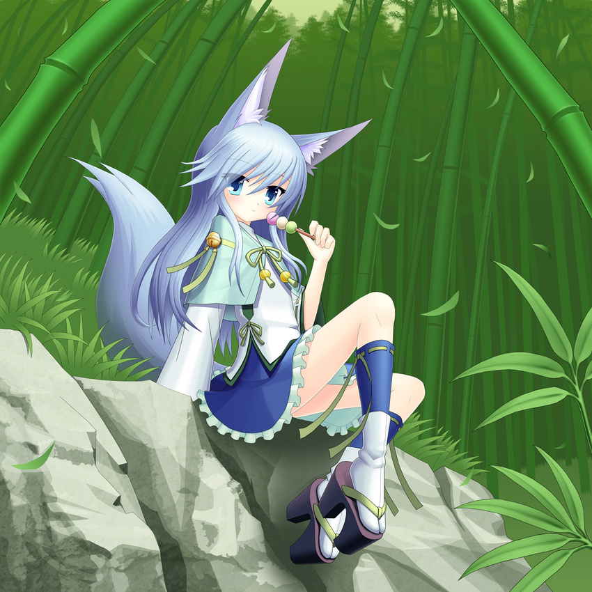 animal_ears dress tagme tail thighhighs