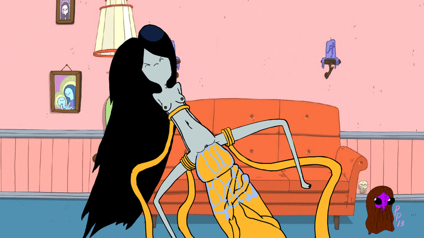 adventure_time animated jake_the_dog marceline purpleprawn