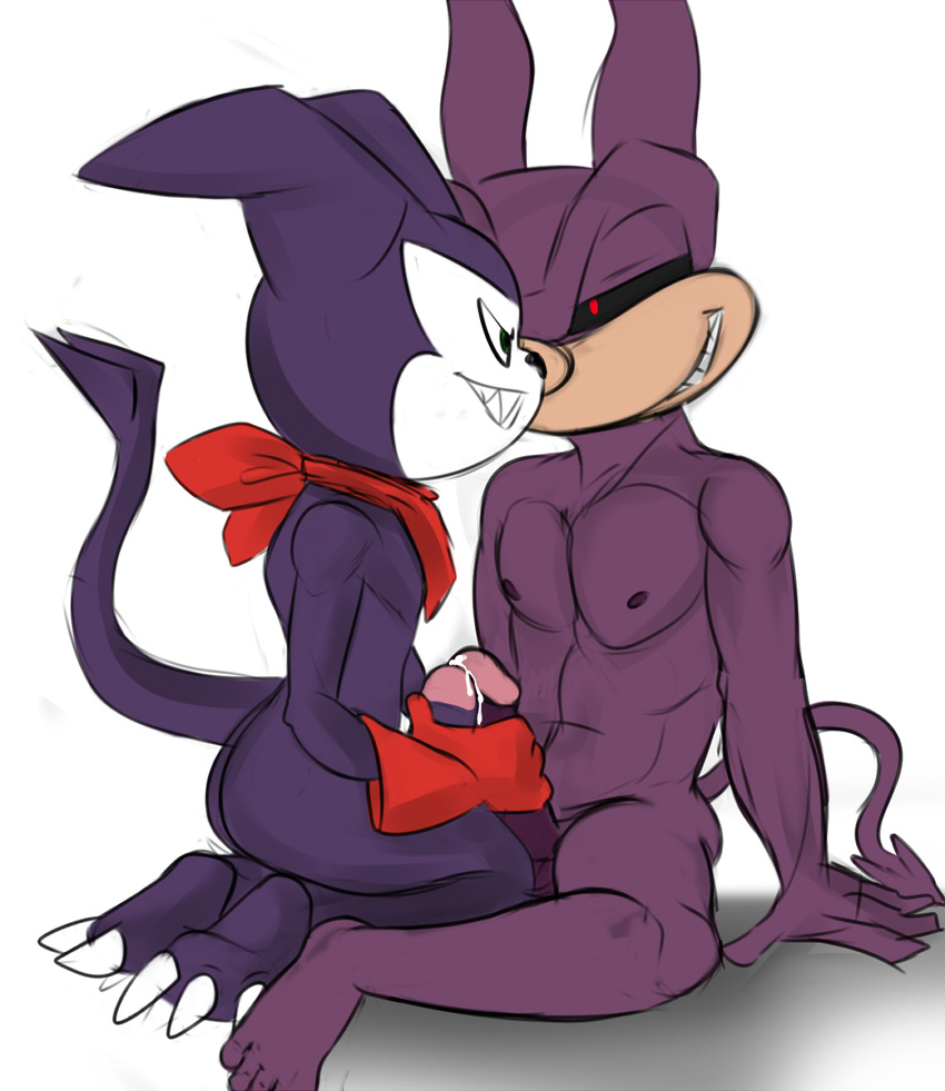 crossover digimon frottage gay impmon jersey_devil jerseydevil male penis