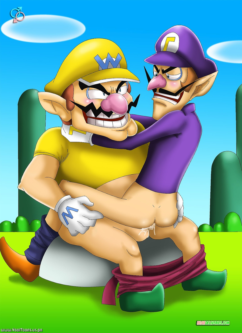 super_mario_bros. tagme waluigi wario