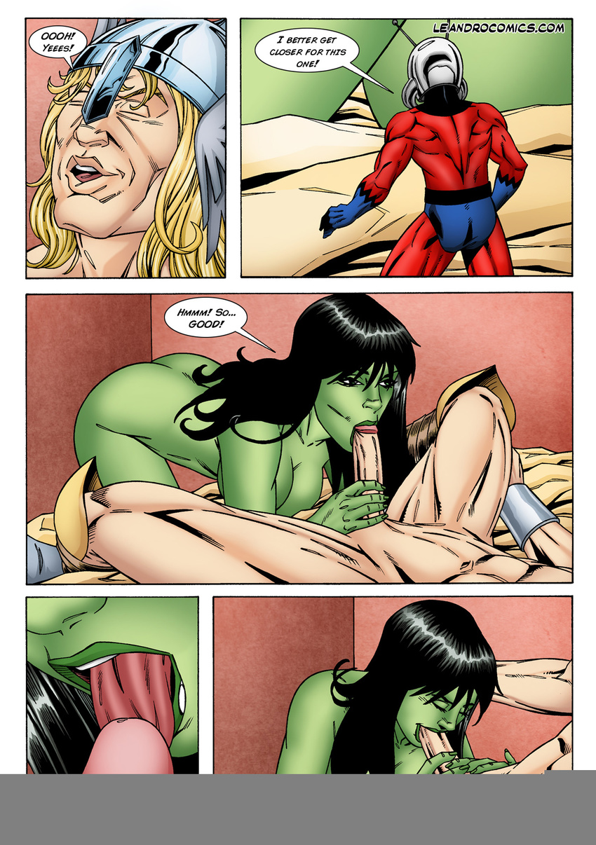 ant_man avengers black_widow captain_america leandro_comics marvel she-hulk thor