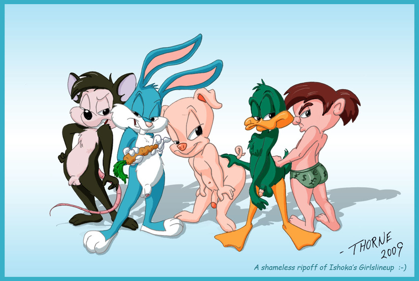 buster_bunny hamton_j_pig montana_max plucky_duck roderick_rat thorne tiny_toon_adventures