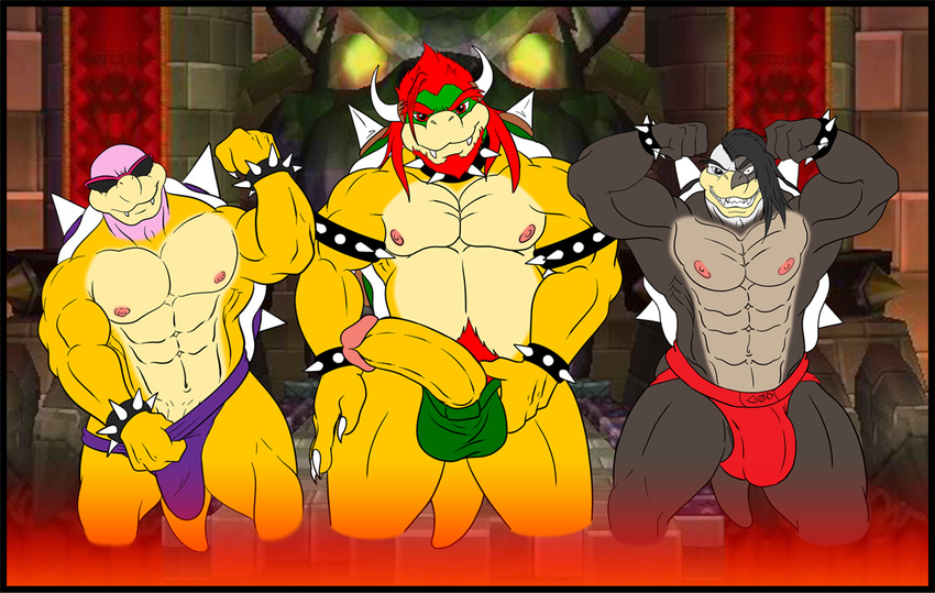 bowser koopa koopalings morton_koopa roy_koopa super_mario_bros.