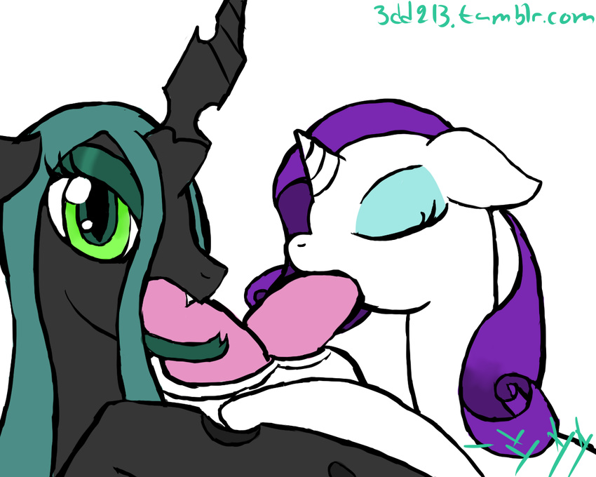 friendship_is_magic my_little_pony queen_chrysalis rarity tagme