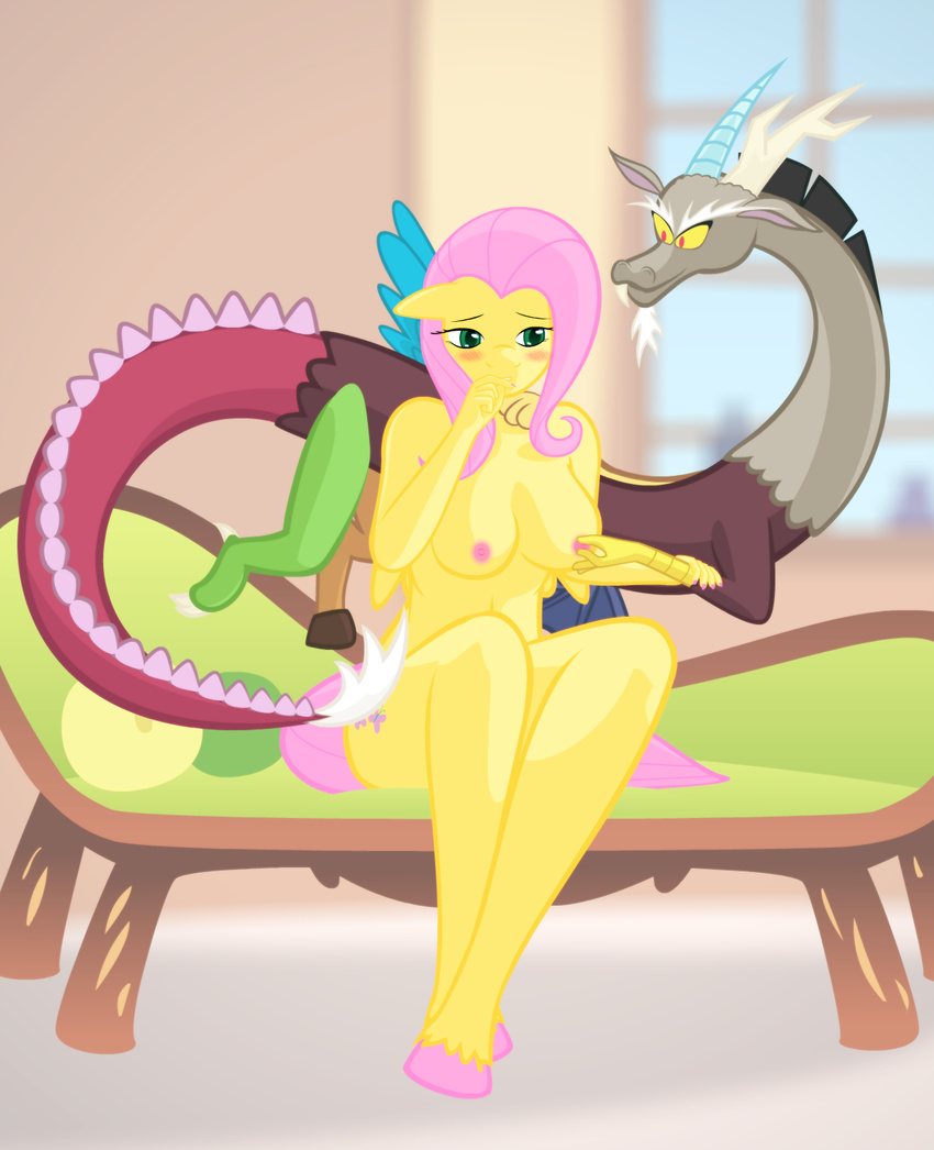 discord fluttershy friendship_is_magic my_little_pony tagme