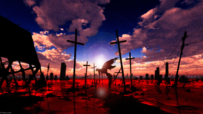 cross idsuru921 neon_genesis_evangelion scenic tagme