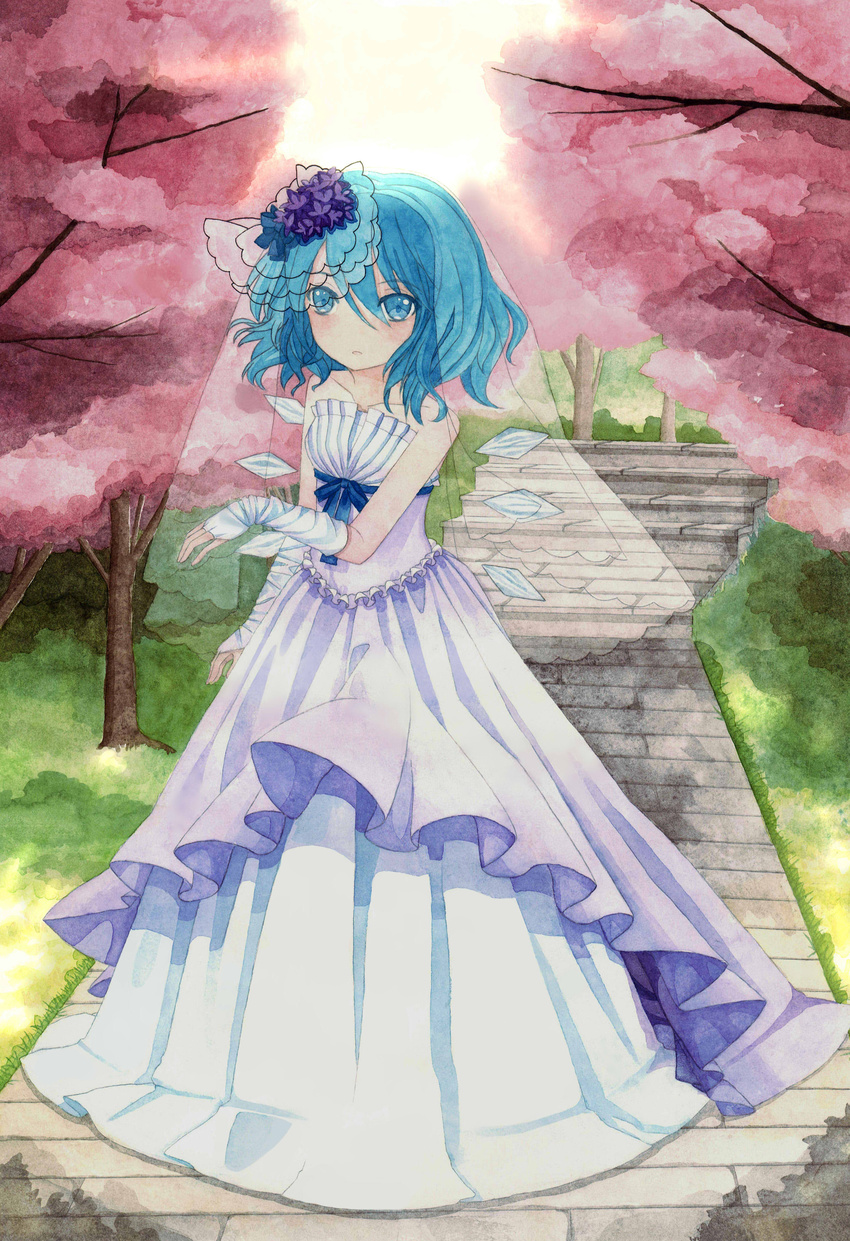 cirno dress tagme touhou wedding_dress