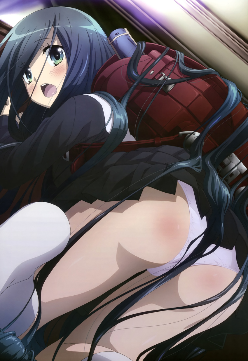 ass dansai_bunri_no_crime_edge mushanokouji_iwai pantsu sakai_takahiro seifuku