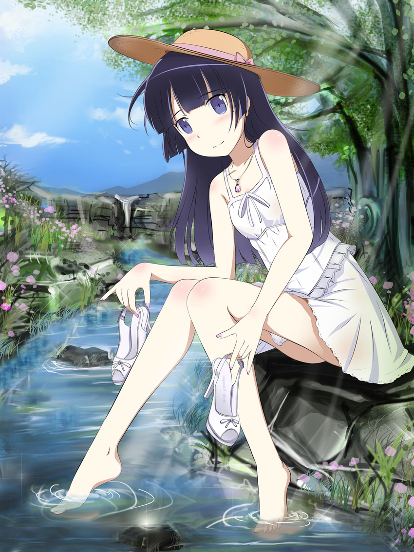 dress edogawakid gokou_ruri ore_no_imouto_ga_konnani_kawaii_wake_ga_nai summer_dress