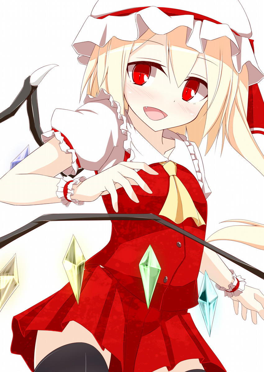 flandre_scarlet tagme thighhighs touhou wings