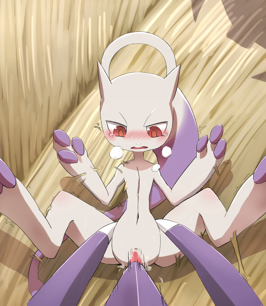 alien bald barefoot blush breath cum cum_in_pussy cum_inside cum_on_floor female feral genesect hi_res legs_up looking_down male mega_evolution mega_mewtwo_y mewthree mewtwo navel nintendo nude open_mouth penetration pointy_ears pok&#233;mon pok&eacute;mon purple_skin pussy raised_arm raised_leg red_eyes sex shadow shiny skin spread_legs spreading straight unknown_artist video_games white_eyes white_skin