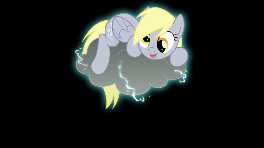 cloud cutie_mark derpy_hooves_(mlp) equestria-prevails equine eyes female feral fluttershy_(mlp) friendship_is_magic fur grey_fur hair horse mammal my_little_pony pegasus pony smile solo wings yellow_eyes