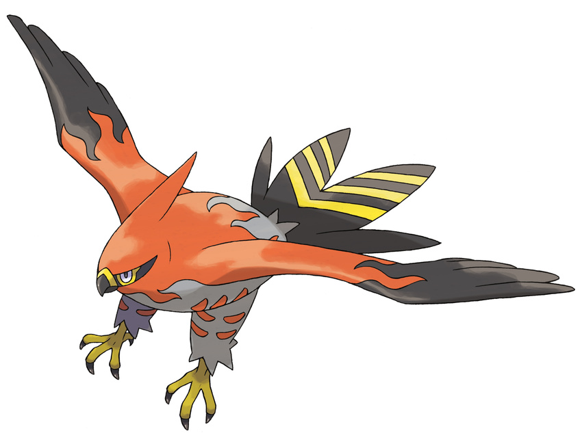 bird claws highres no_humans official_art pokemon pokemon_(game) pokemon_xy talonflame