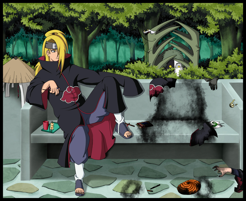 deidara naruto_shippuden possible_duplicate tobi uchiha_madara zetsu