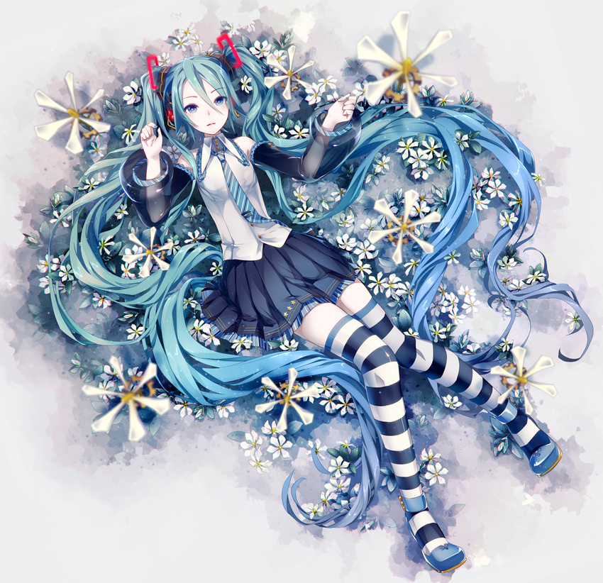 hatsune_miku ikushima tagme thighhighs vocaloid