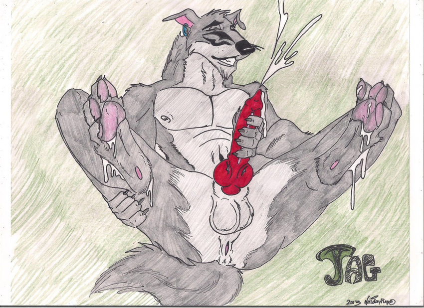 balls boss_wolf canine cum cumshot foot_fetish footjob hindpaw holidaypup knot kung_fu_panda male mammal orgasm paws penis presenting