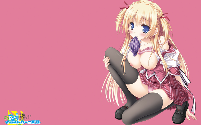 breasts tagme thighhighs