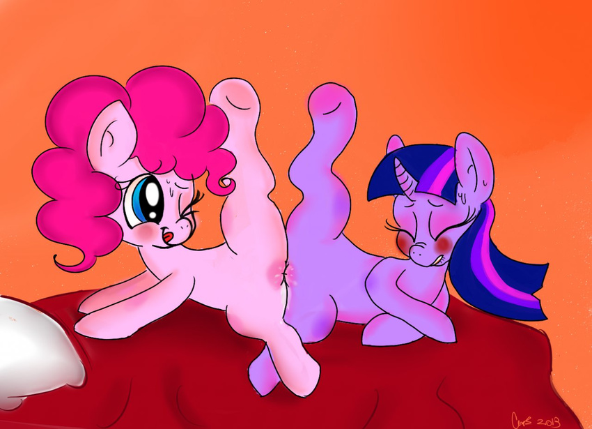 friendship_is_magic my_little_pony pinkie_pie therainbowtroll twilight_sparkle
