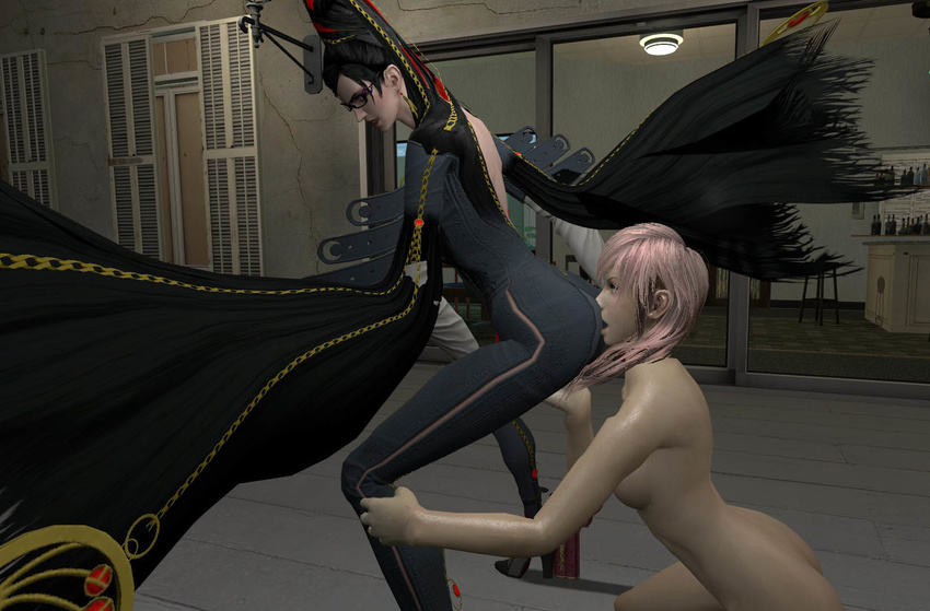 bayonetta crossover final_fantasy_xiii gmod lightning