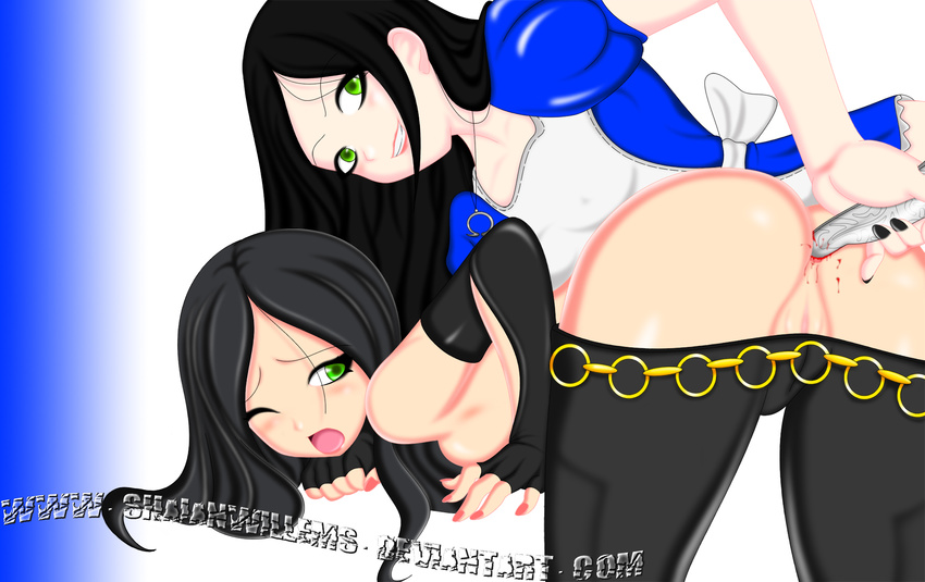 alice_liddell alice_madness_returns american_mcgee's_alice crossover heer0fseiei marvel shaianwillems x-23 x-men