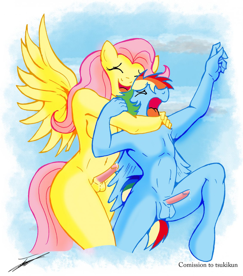 beowulf100 fluttershy friendship_is_magic my_little_pony rainbow_dash rule_63