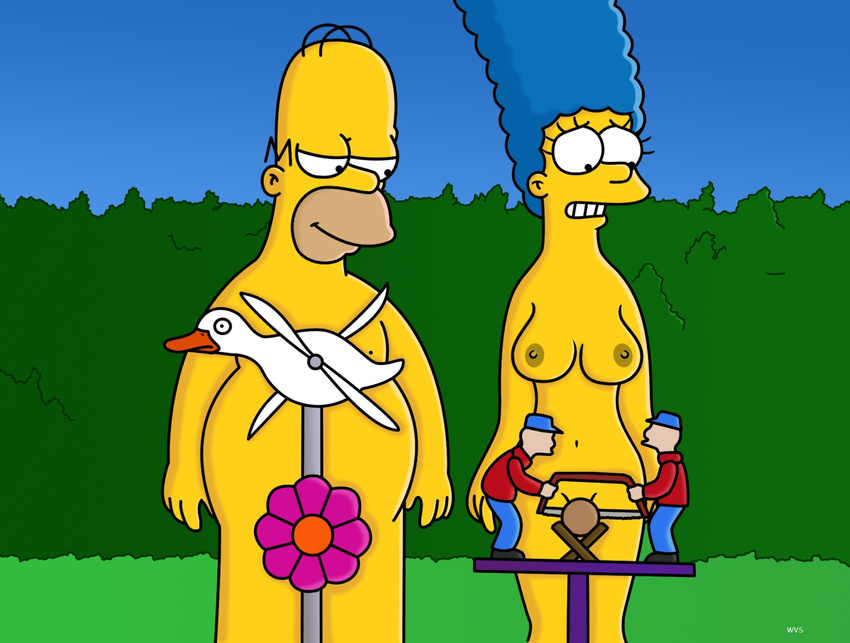homer_simpson marge_simpson tagme the_simpsons wvs