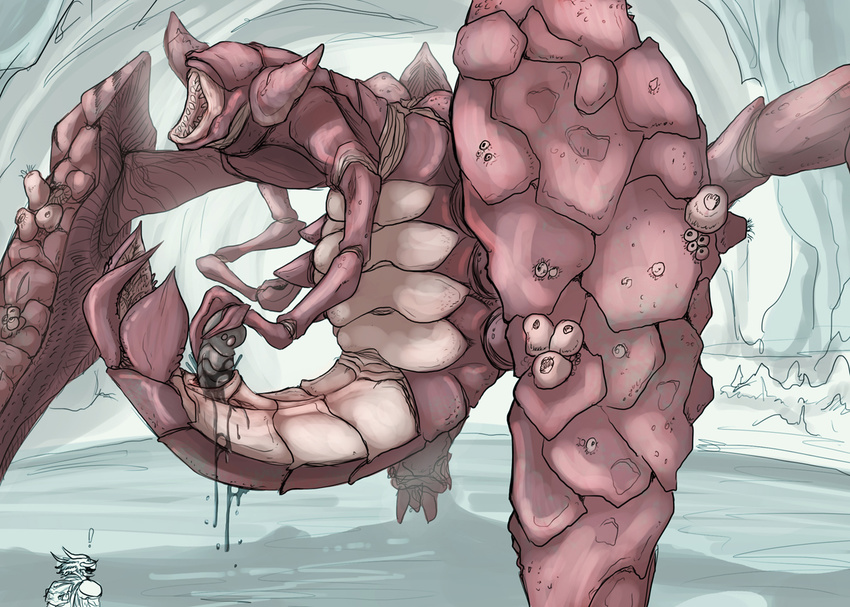 arthropod barnacle cave crustacean dildo duo female guild_wars guild_wars_2 karka marine masturbation monster penetration pussy pussy_juice sex_toy size_difference syrinoth vaginal vaginal_penetration video_games