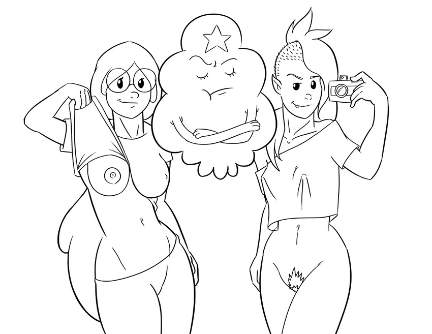 adventure_time lumpy_space_princess marceline nomdepenn princess_bubblegum