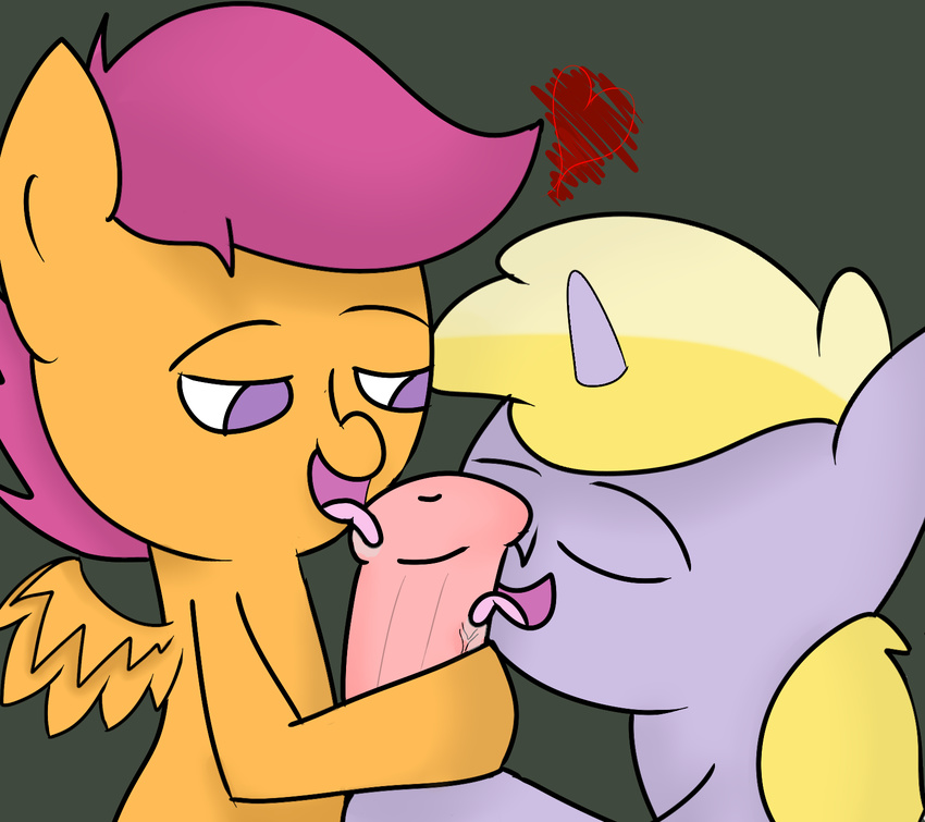 cutie_mark_crusaders dinky_hooves friendship_is_magic my_little_pony scootaloo xscout159xx