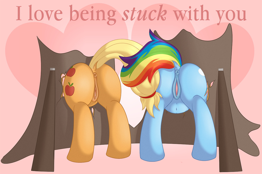 applejack friendship_is_magic my_little_pony rainbow_dash ratofponi