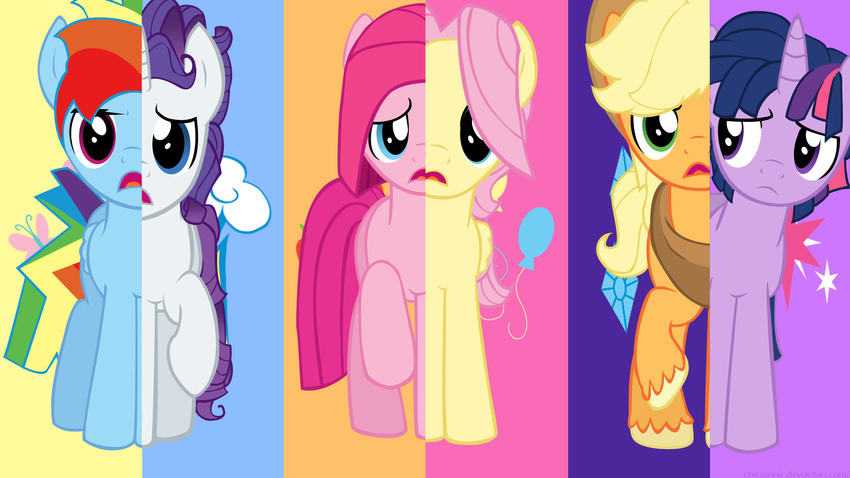 apple applejack_(mlp) blonde_hair blue_eyes blue_fur chicasonic cowboy_hat crossgender cutie_mark equine feral fluttershy_(mlp) freckles friendship_is_magic fruit fur green_eyes group hair hat horn horse male mammal multi-colored_hair my_little_pony orange_fur pegasus pink_fur pink_hair pinkamena_(mlp) pinkie_pie_(mlp) pony purple_eyes purple_fur purple_hair rainbow_dash_(mlp) rainbow_hair rarity_(mlp) straight_hair twilight_sparkle_(mlp) unicorn white_fur wings yellow_fur