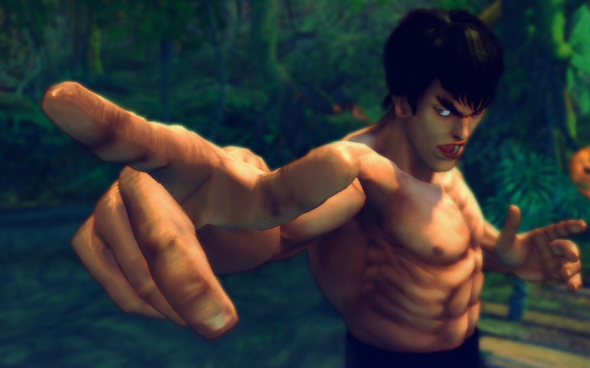 1440x900 capcom fei_long manly pointing street_fighter