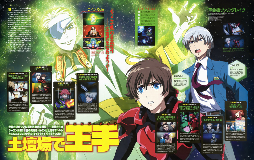 cain_(valvrave) eyepatch kakumeiki_valvrave l-elf male tokishima_haruto yamagishi_masakazu