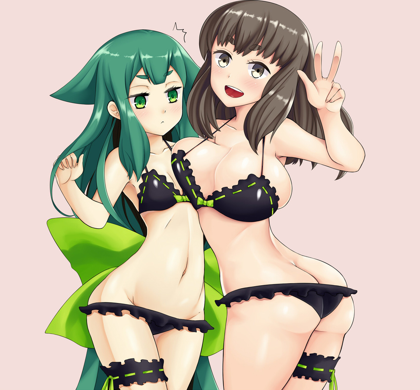 bikini gatchaman_crowds ichinose_hajime swimsuits utsu-tsu