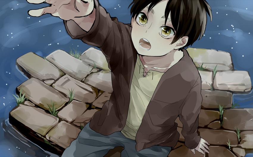 eren_jaeger kodoa shingeki_no_kyojin tagme