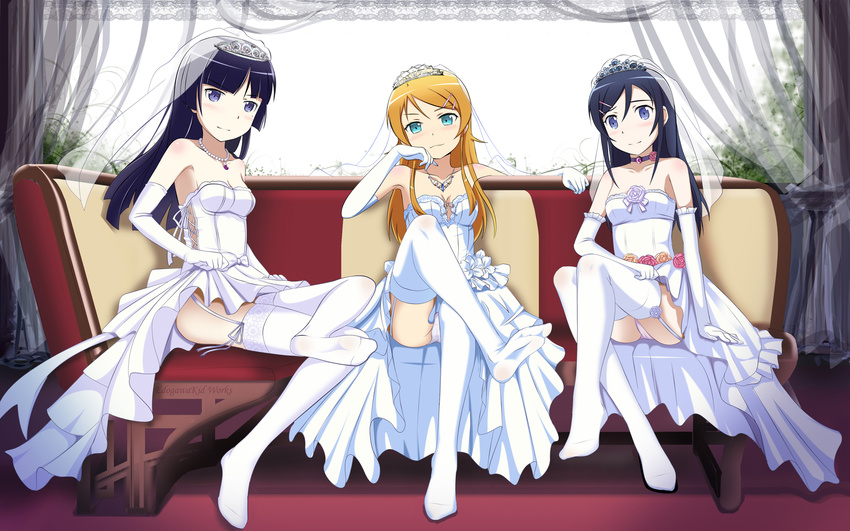 aragaki_ayase edogawakid gokou_ruri kousaka_kirino ore_no_imouto_ga_konnani_kawaii_wake_ga_nai