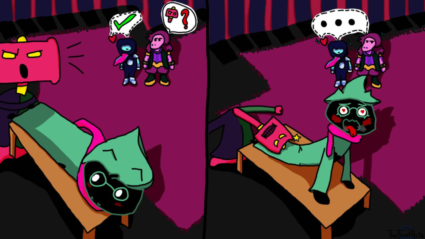 deltarune hi_res humor ralsei thefrostbite undertale_(series)