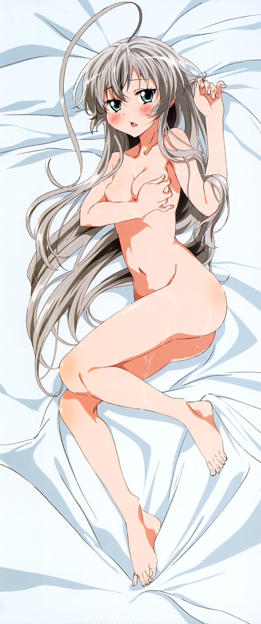 absurdres artist_request dakimakura full_body haiyore!_nyaruko-san highres nude nyarlathotep_(nyaruko-san) official_art scan solo