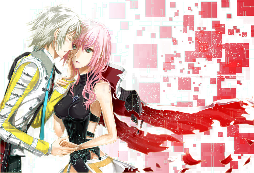 couple e/a final_fantasy final_fantasy_xiii highres hope_estheim lightning_farron lightning_returns:_final_fantasy_xiii tears