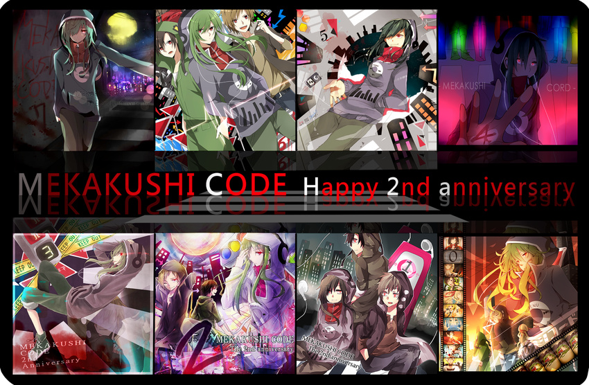 aoihorn bananakakumei city irugama91 kagerou_project kano_shuuya kido_tsubomi kohaku6 kozakura_mary mekakushi_code_(vocaloid) nicoma_7 puzooooon saisyuuheikioretati seto_kousuke sgr_ib tagme