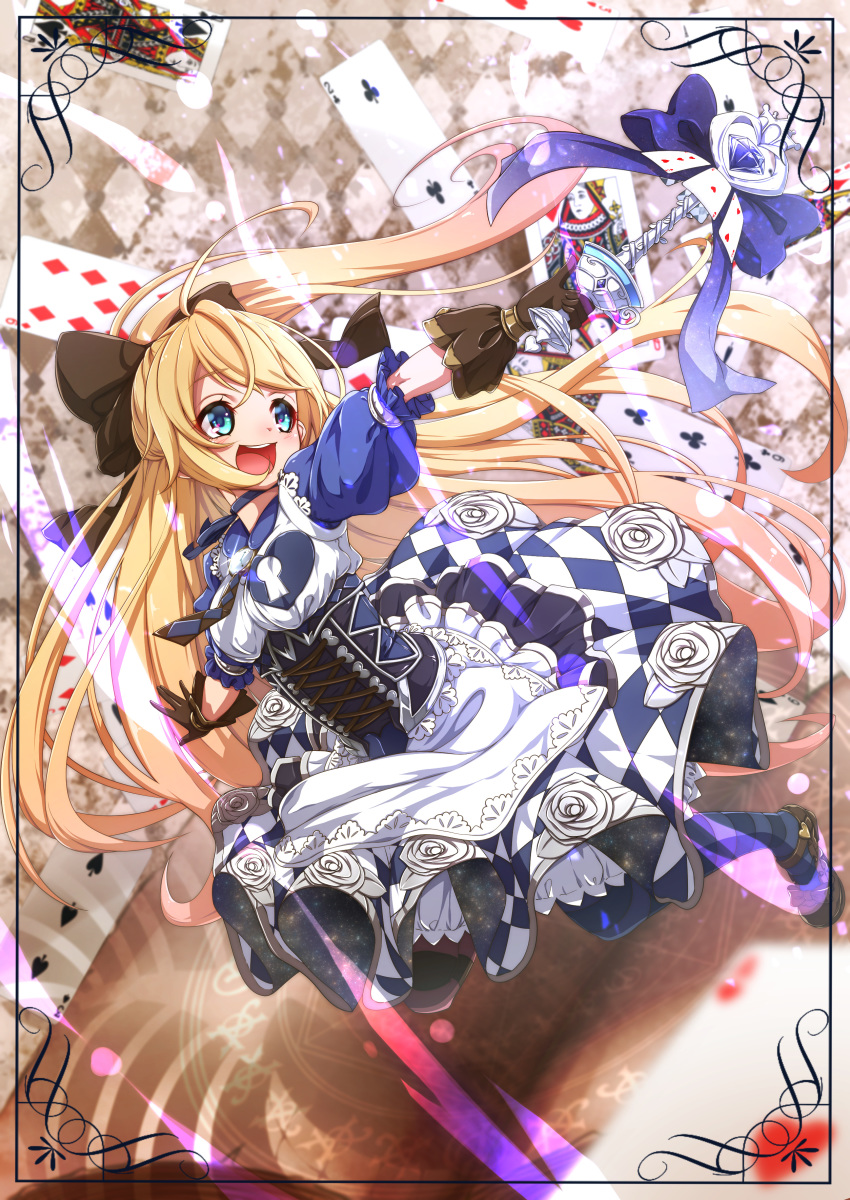 alice alice_in_wonderland dress pantyhose takatun23 weapon