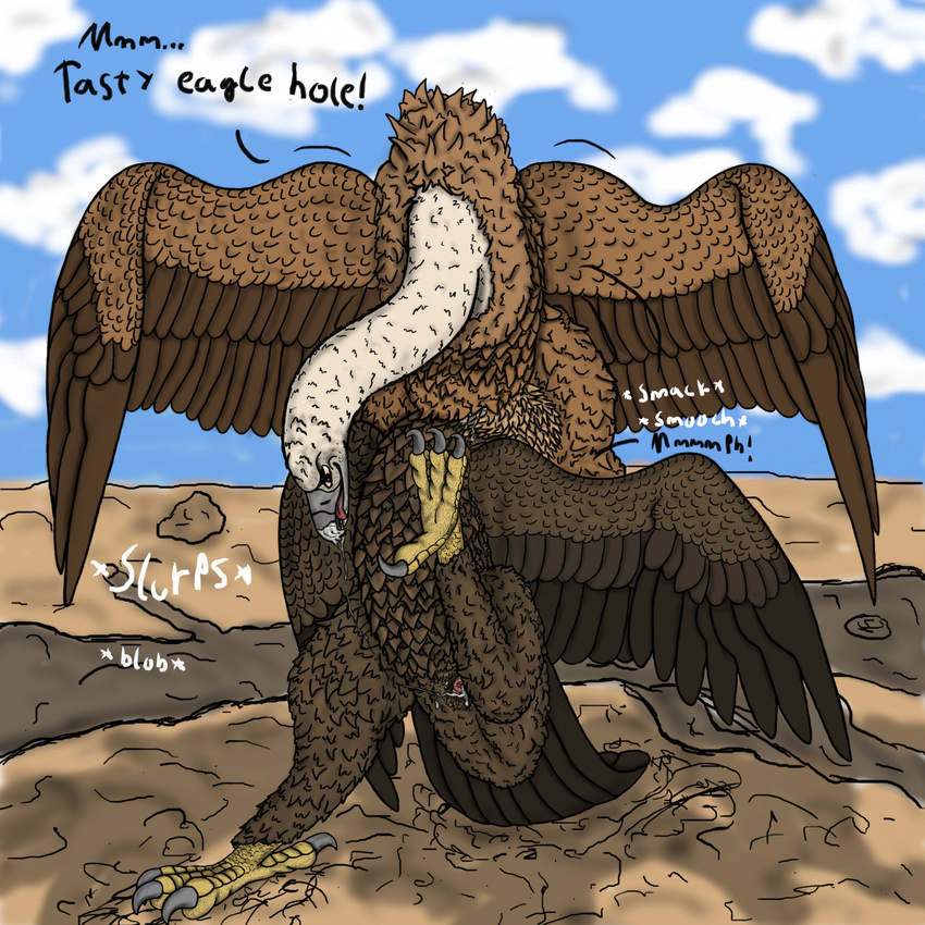 anatomically_correct avian beakjob bird cloaca cum eagle feral gay golden_eagle griffon_vulture hindpaw male oral oral_sex paws sawyer sex talon talons uppmap123 vent vulture what wings