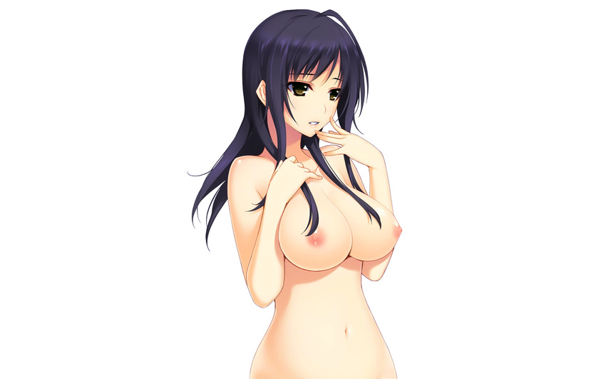 akatsuki-works breasts iizuki_tasuku izumi_wakoto lovely_x_cation_2 nipples
