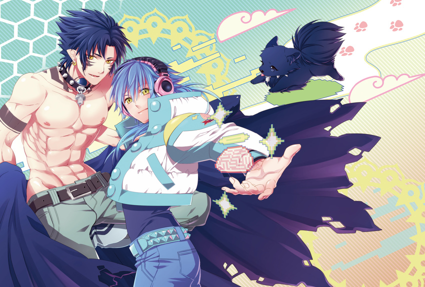 akatsuki_tomato dramatical_murder male ren_(dramatical_murder) seragaki_aoba