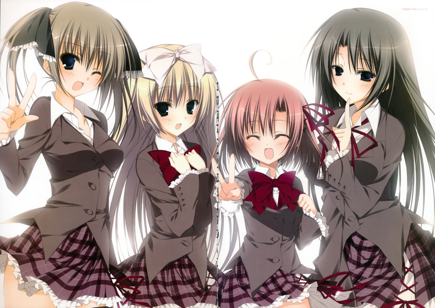 akaba_chizuru fixme gap inugami_kira sakurano_kurimu seitokai_no_ichizon shiina_mafuyu shiina_minatsu