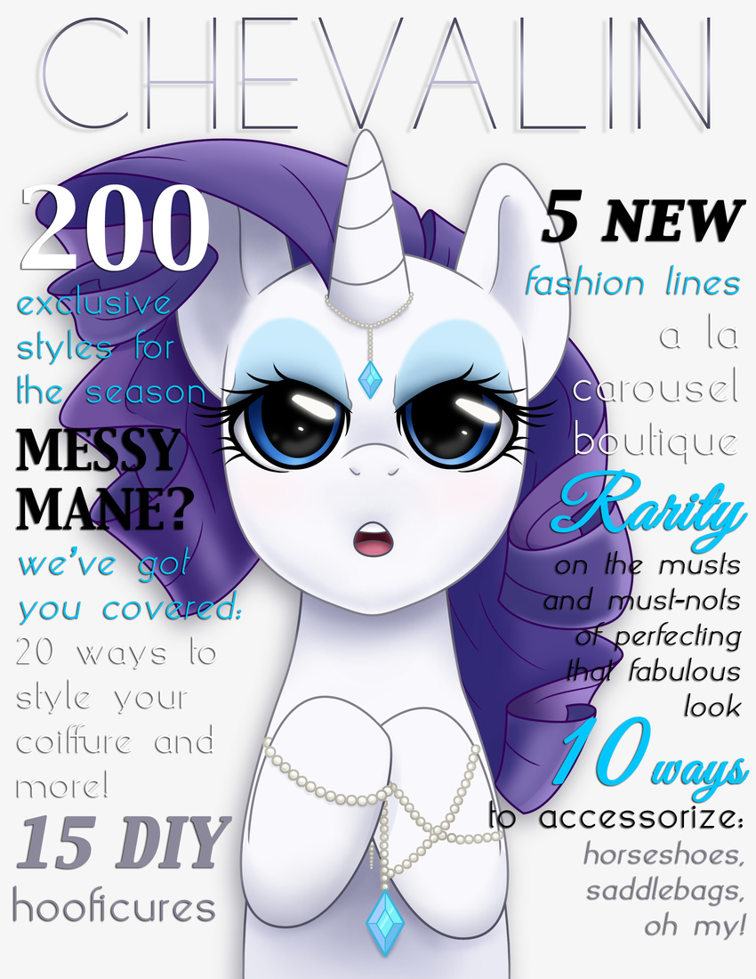 english_text equine female feral friendship_is_magic hair horn horse looking_at_viewer mammal my_little_pony open_mouth pony purple_hair rarity_(mlp) solo steffy-beff text unicorn