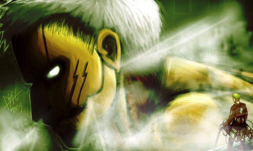 armored_titan close jpeg_artifacts reiner_braun shingeki_no_kyojin watermark